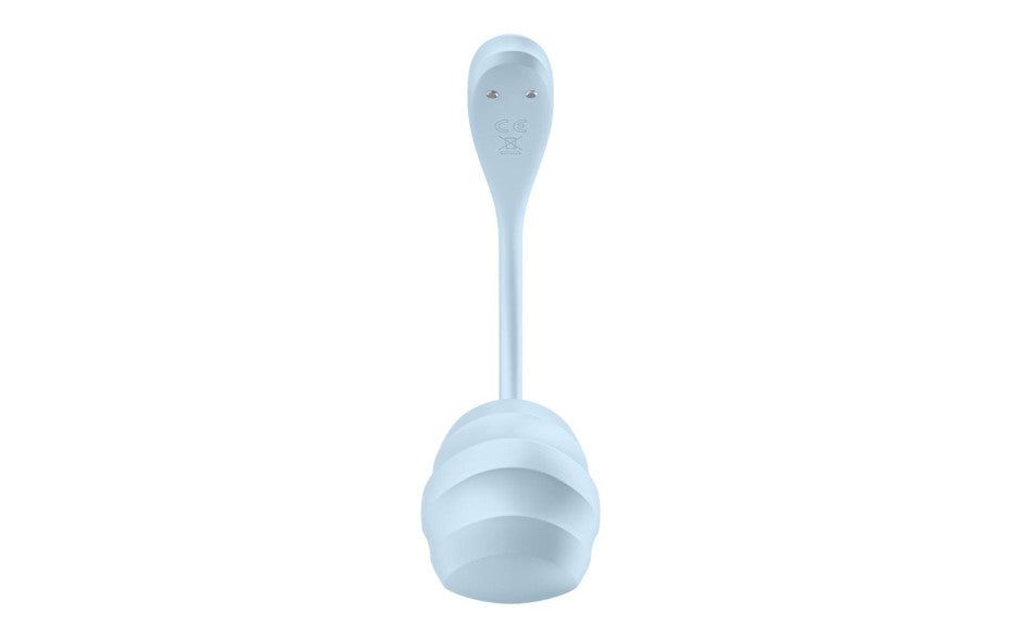 Satisfyer Smooth Petal Wearable App Connect Vibrator Blue - Just for you desires