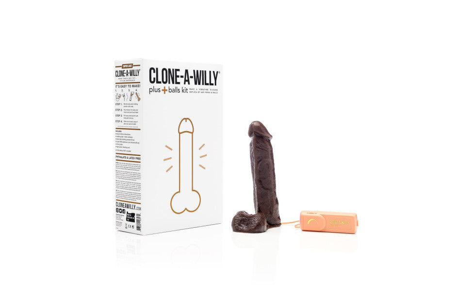 Clone a Willy Plus Balls Kit Deep Skin Tone - Just for you desires