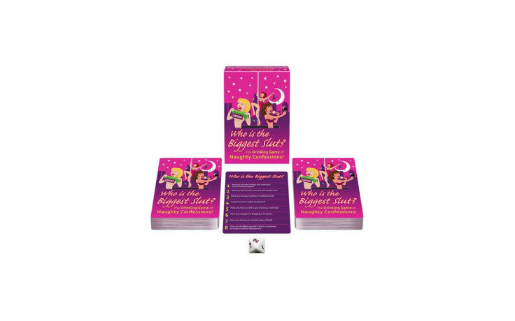 Who Is The Biggest Slut Card Game - Just for you desires