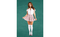 3 Pc Pink Private School Girl Costume - Just for you desires
