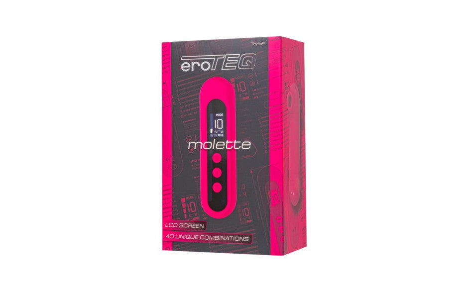 eroTeq Vacuum-Wave Clitoral Vibrator Molette Pink - Just for you desires