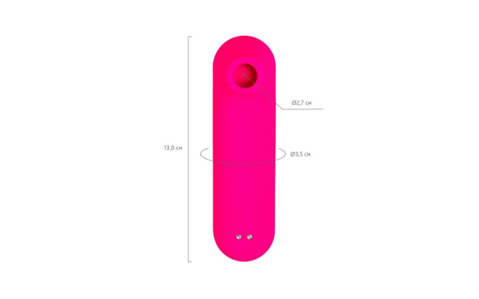 eroTeq Vacuum-Wave Clitoral Vibrator Molette Pink - Just for you desires
