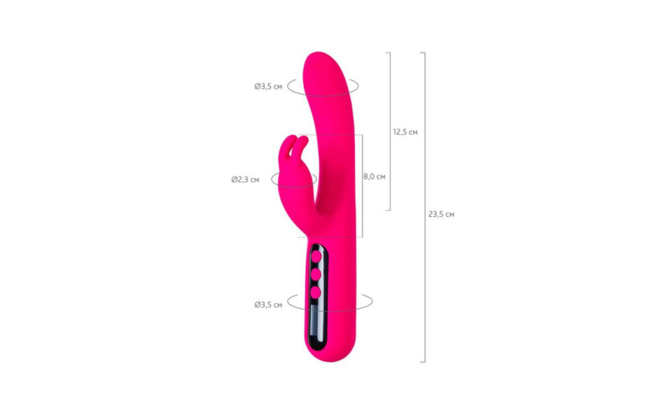 eroTeq G-Spot Rablock Rabbit Vibrator Pink - Just for you desires