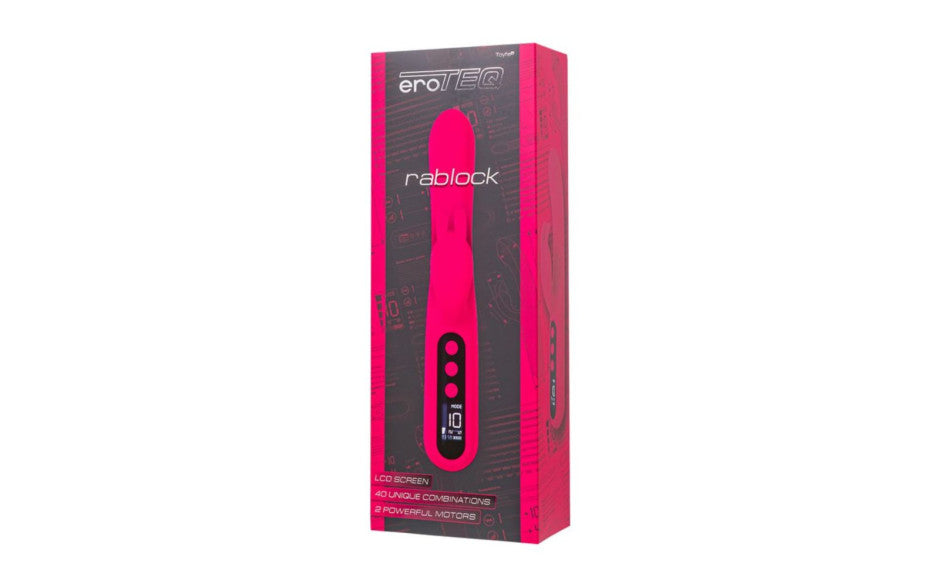 eroTeq G-Spot Rablock Rabbit Vibrator Pink - Just for you desires