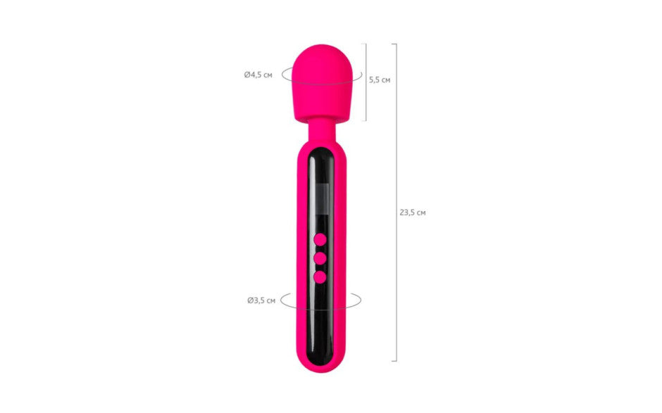 eroTeq Wand Massager Mashr Pink