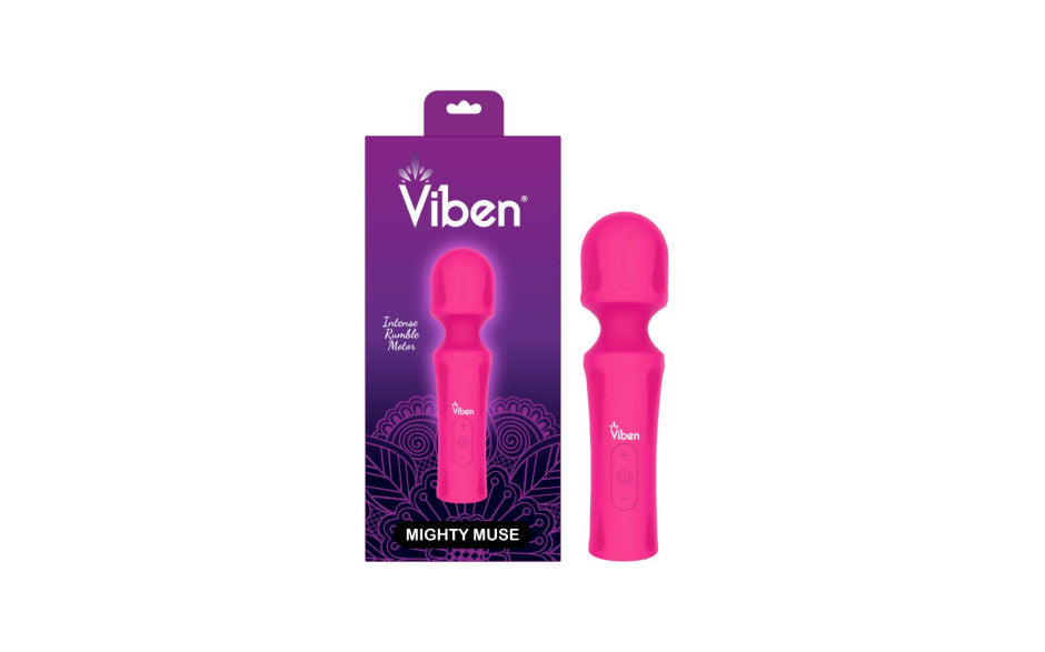 Viben Mighty Muse Massager Hot Pink - Just for you desires
