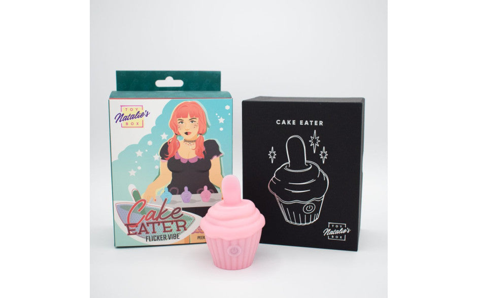 Cake Eater Clit Flicker Stimulator Pink - Just for you desires