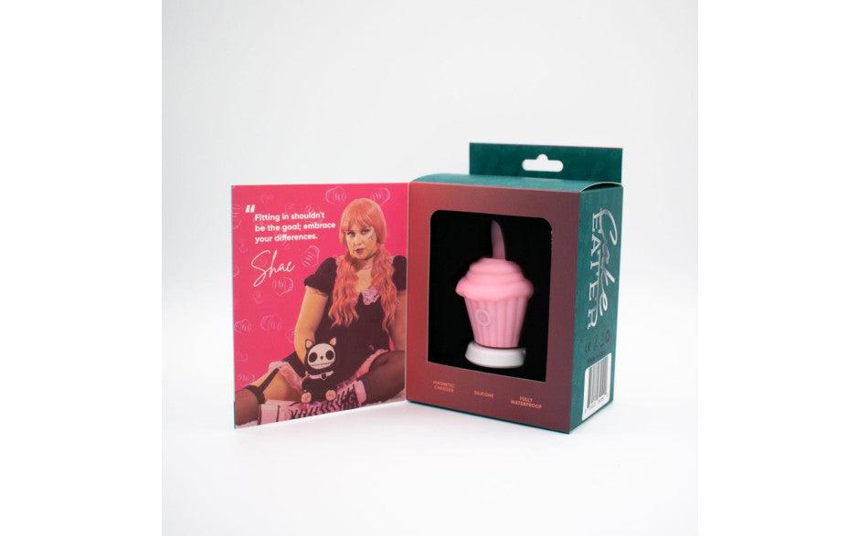 Cake Eater Clit Flicker Stimulator Pink - Just for you desires
