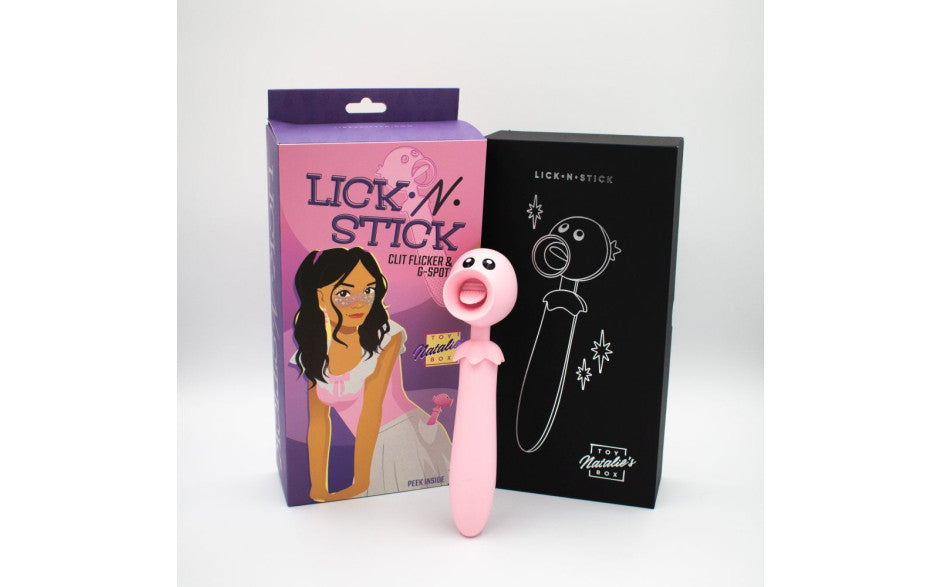 Lick N' Stick Clit Flicker G-Spot Vibrator - Just for you desires