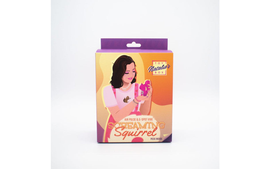 Screaming Squirrel Air Pulse & G-Spot Vibrator - Just for you desires