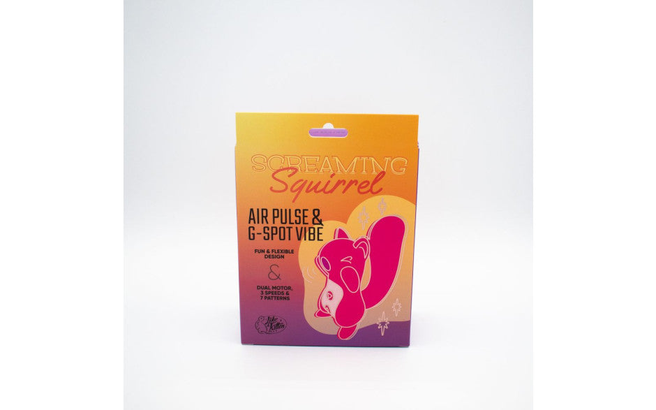 Screaming Squirrel Air Pulse & G-Spot Vibrator - Just for you desires