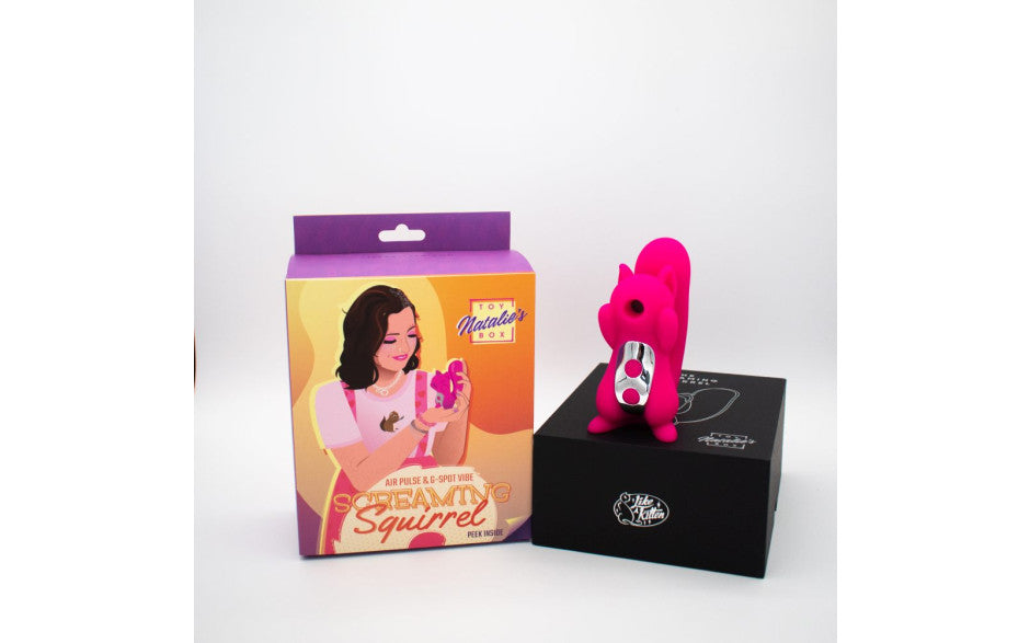 Screaming Squirrel Air Pulse & G-Spot Vibrator - Just for you desires