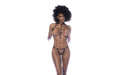 Chain Harness 2 Pc Set Black Rose Gold - Just for you desires