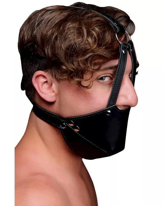 STRICT Mouth Harness with Ball Gag - Just for you desires