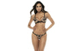 Nude/Black Matching 2 Pc Set - Just for you desires