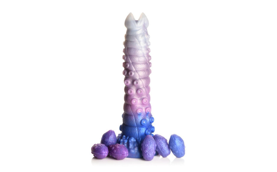 Tenta-Queen Ovipositor Silicone Dildo with Eggs - Just for you desires