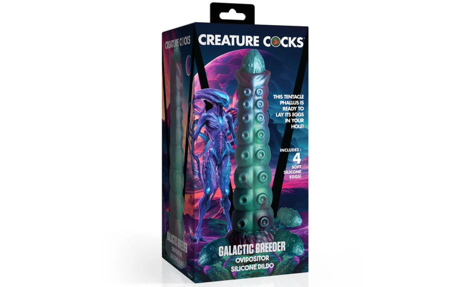 Creature Cocks Galactic Breeder Ovipositor Silicone Dildo - Just for you desires