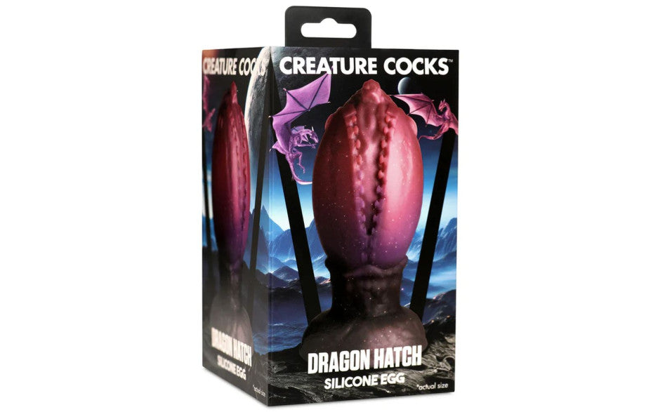 Creature Cocks Dragon Hatch Silicone Egg - Just for you desires