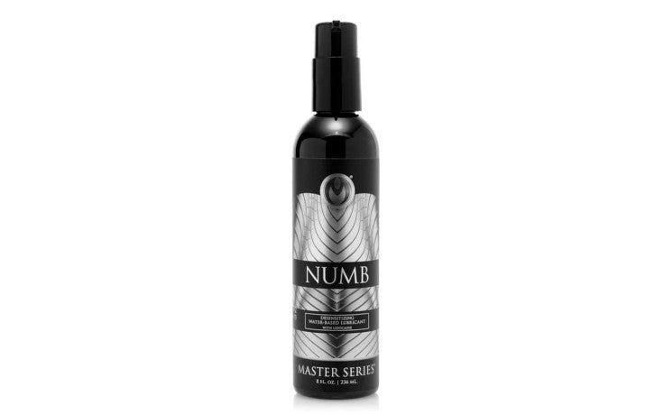 Numb Desensitizing Water Based Lubricant with Lidocaine - Just for you desires