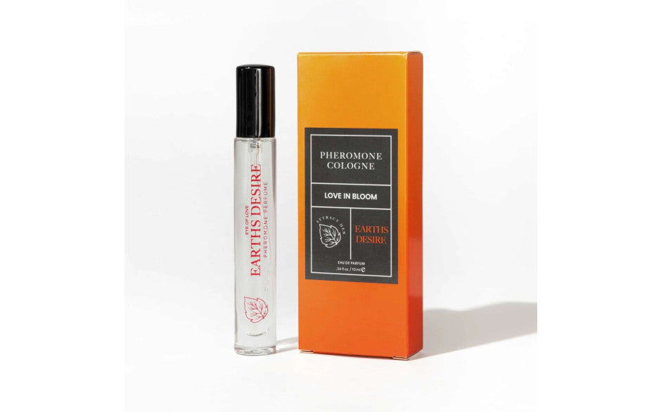 Eye Of Love Love In Bloom Earths Desire Pheromone Cologne - 10ml - Cypress & Bergamot Scented Pheromone Cologne for Men to attract Women - 10 ml Spray - Just for you desires