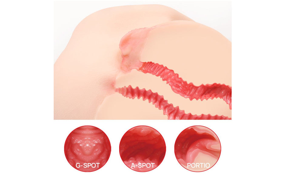 Kokos Big Hip Vanilla 004 - Flesh Missionary Style Masturbator - Just for you desires