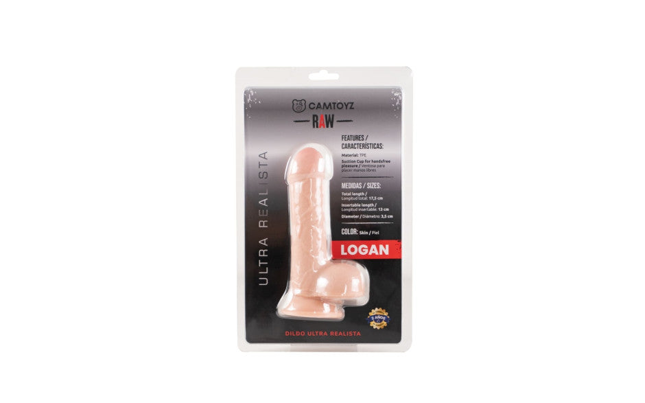 Raw Ultra Realistic Double Layered Dildo Logan - Just for you desires