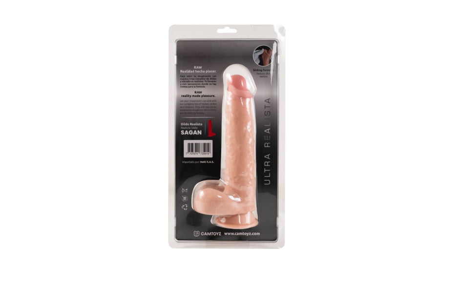 Raw Ultra Realistic Double Layered Dildo Sagan Large - Just for you desires