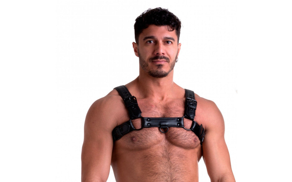 Vegan Bulldog Harness Black