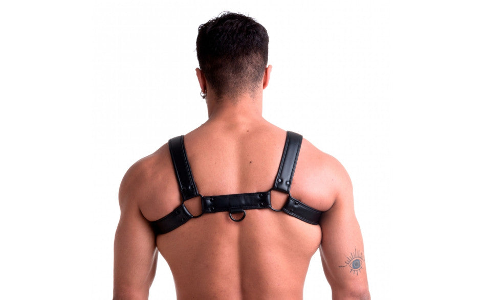 Vegan Bulldog Harness Black
