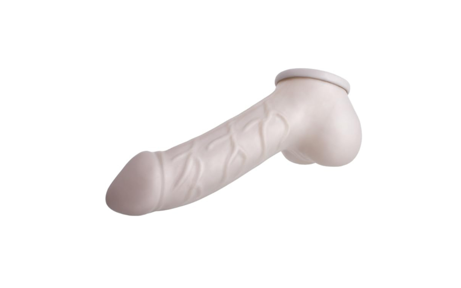 Carlos Latex Cock Sleeve Silver