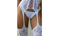 Mesh Net G-String White - Just for you desires