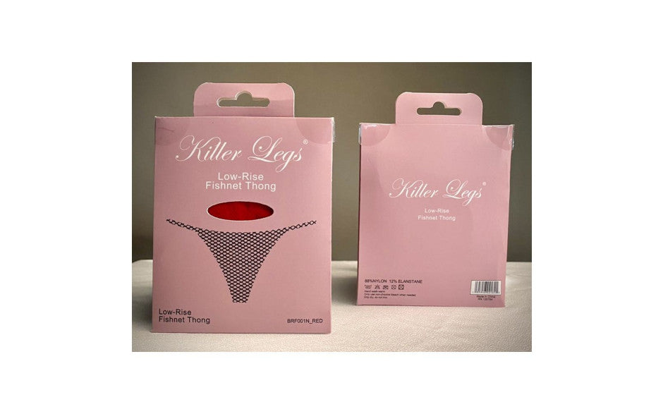 Mesh Net G-String White - Just for you desires