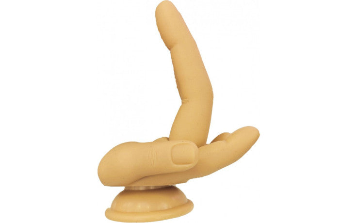 Finger Fest Dildo Double Up Flesh - Just for you desires