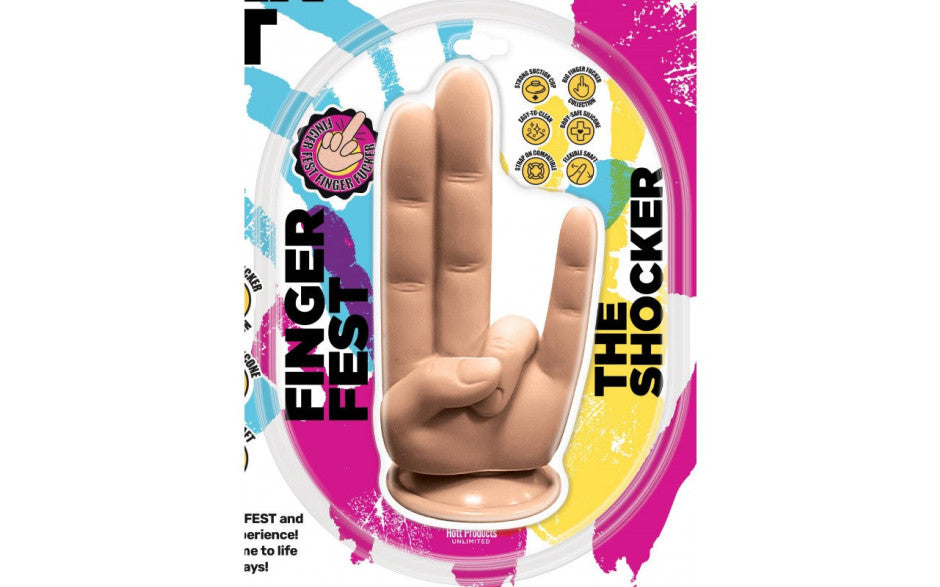 Finger Fest Dildo The Shocker Flesh - Just for you desires