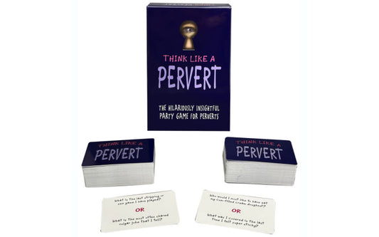 Think Like A Pervert Card Game - Just for you desires