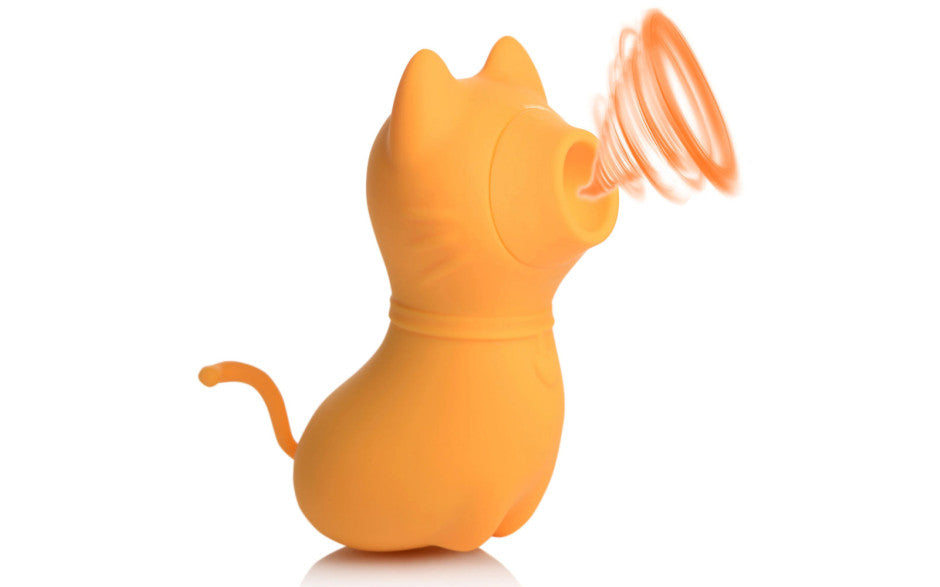 Sucky Kitty 7X Clitoral Stimulator Orange