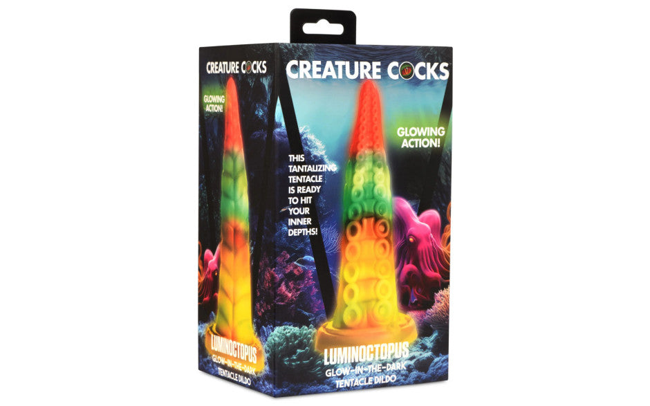 Luminoctopus GITD Tentacle Dildo