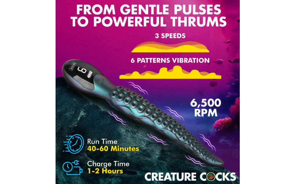 Tentavibe Silicone Vibrator - Just for you desires