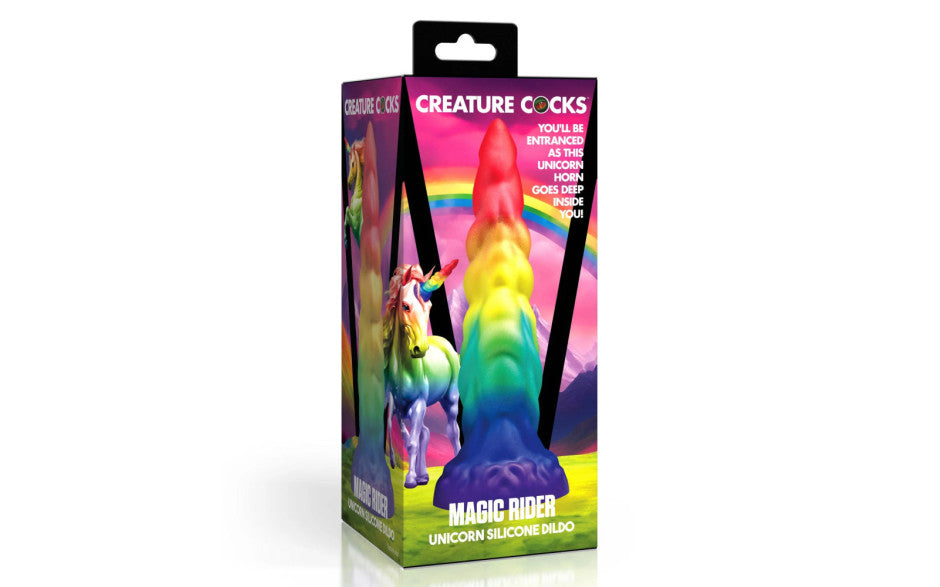 Magic Rider Unicorn Silicone Dildo