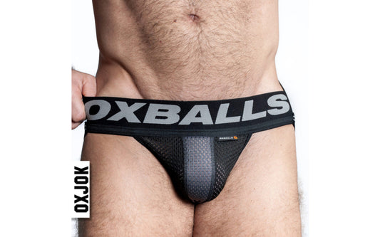 Oxjock Airmesh Swagger Jockstrap Ice White X Large - Just for you desires
