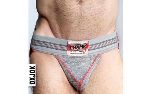 Oxballs Champ Vintage Jockstrap Gray Heather - Just for you desires