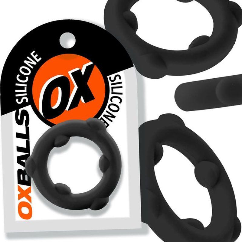 Spinner Silicone Ring Black - Just for you desires