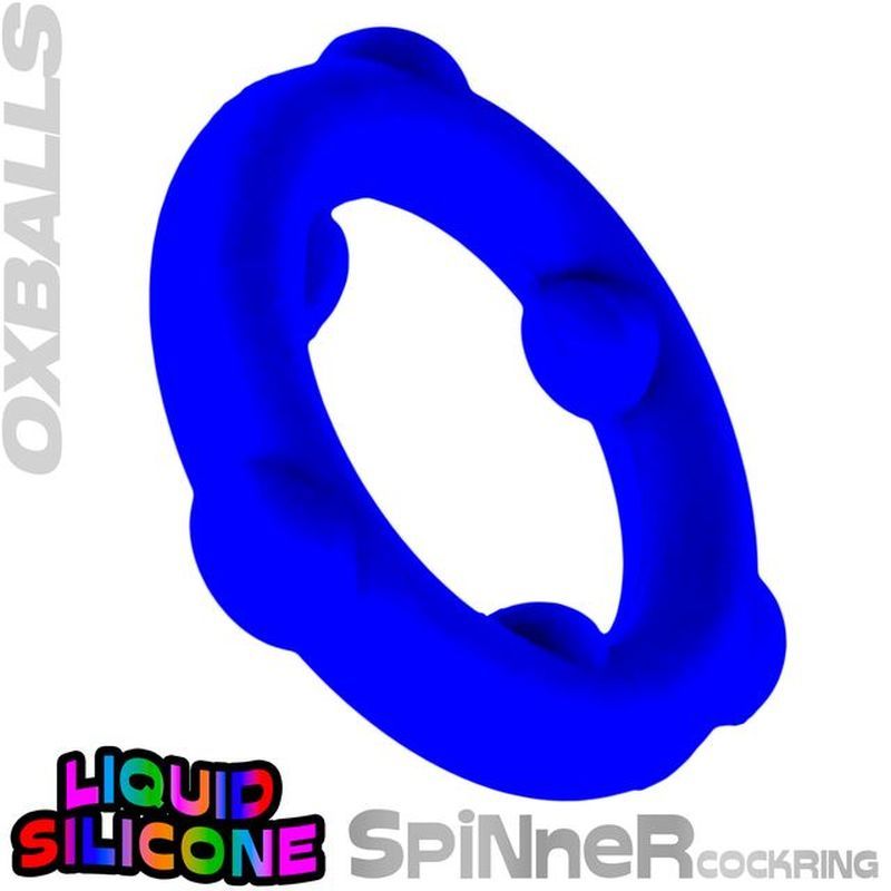 Spinner Silicone Ring Blue - Just for you desires
