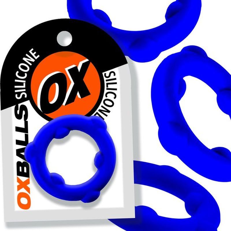 Spinner Silicone Ring Blue - Just for you desires
