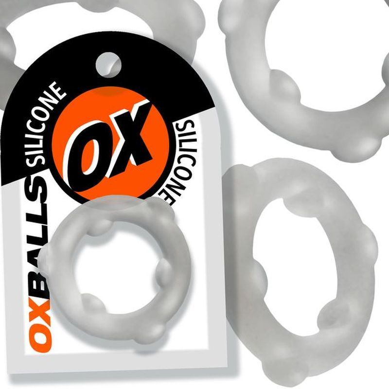 Spinner Silicone Ring Clear - Just for you desires