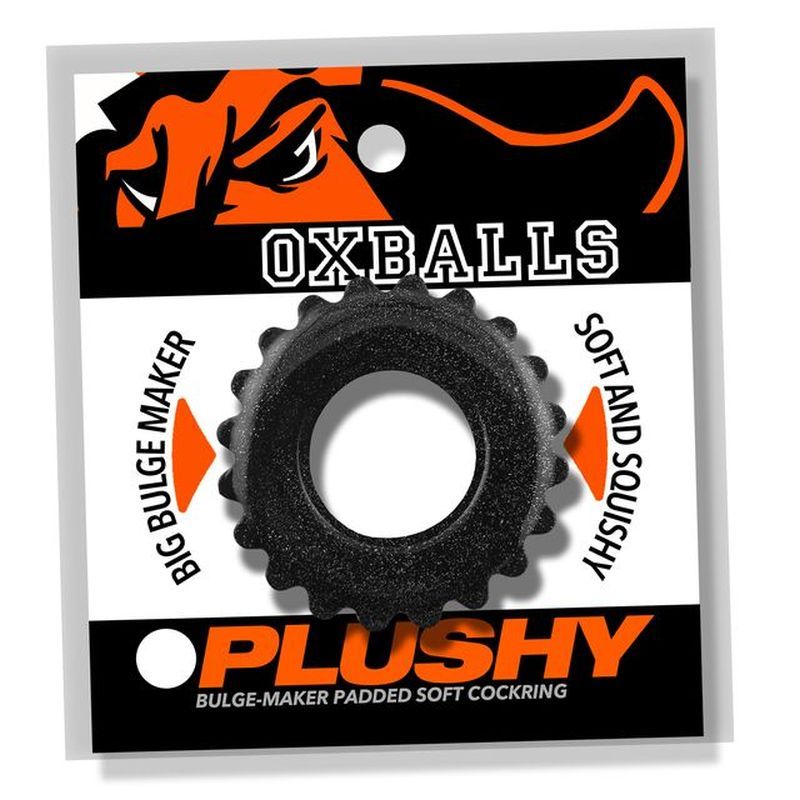 Plushy Ring Black - Just for you desires