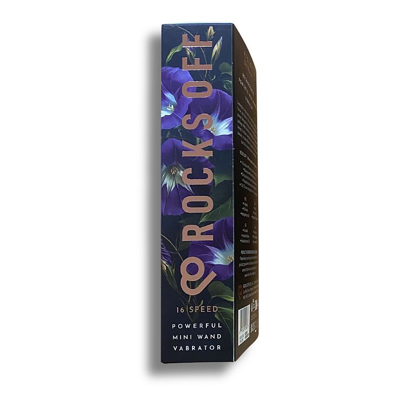 Rechargeable 16 Mode Silicone Mini Wand Violet Dream