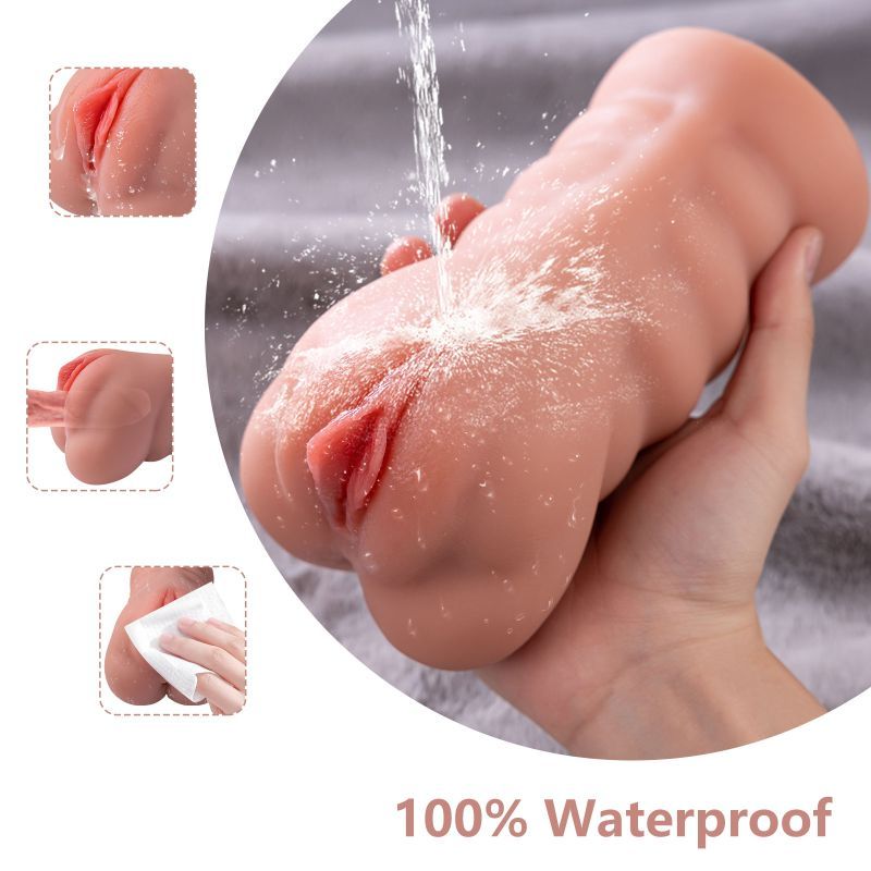 Ramar Realistic Vibrating Anal Vaginal Masturbator
