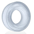 Roto Grooved Gripper Ribbed Cockring Clear - Just for you desires