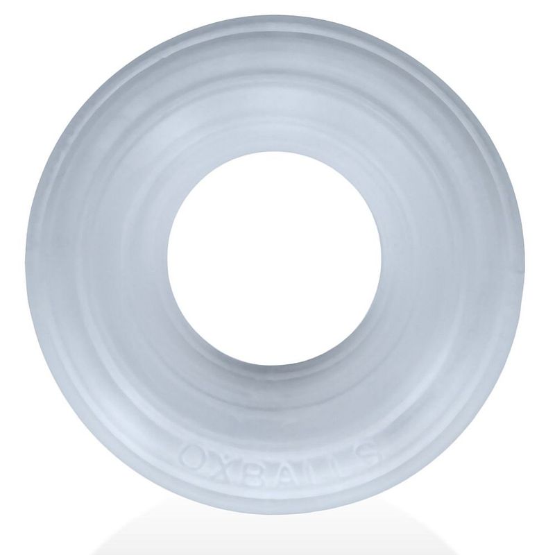 Roto Grooved Gripper Ribbed Cockring Clear - Just for you desires